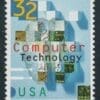 Scott# 3106 "COMPUTER TECHNOLOGY" MNH, NICELY CENTERED