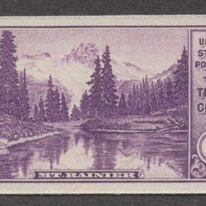 Scott# 770a "MIRROR LAKE" HORIZ. PAIR, MNH, NGAI WITH BIG SELVAGE