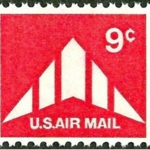 Scott# C77 "DELTA WING" MNH SINGLE, NICELY CENTERED
