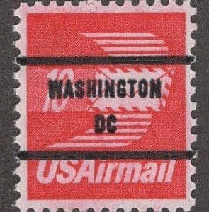 Scott# C79b "WINGED AIRMAIL ENVELOPE" MNH, UNTAGGED PRECANCEL