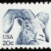 Scott# 1949e "BIGHORN SHEEP" MNH TAGGING OMITTED ERROR BOOKLET SINGLE