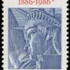 Scott# 2224 "STATUE of LIBERTY 100th ANNIVERSARY" MNH, NICELY CENTERED