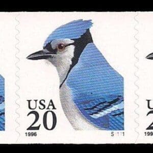 Scott# 3053 "BLUEJAY" S/A MNH PNC(5) PLATE# S1111, NICELY CENTERED