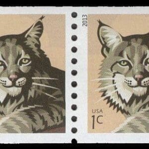 Scott# 4802 "BOBCAT" W/A COIL PAIR, MNH, NICELY CENTERED