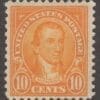 Scott# 562 "MONROE" MINT FLAT PLATE PERF 11, VERY NICELY CENTERED