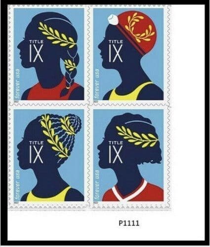 Scott# 5668-71 "TITLE IX" MNH PLATE BLOCK (4) NICELY CENTERED