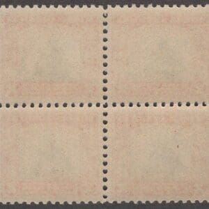 Scott# 620 "NORSE AMERICAN" CENTERLINE BLOCK (4) MNH, VERY WELL CENTERED - Image 2