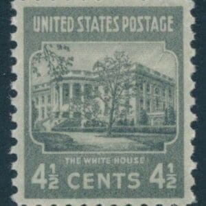 Scott# 809 "PRESIDENTIAL SERIES-WHITE HOUSE" MNH SINGLE