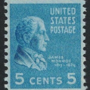 Scott# 810 "JAMES MONROE" MNH "PRIXIE" SINGLE, NICELY CENTERED