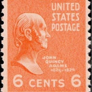 Scott# 811 "JOHN Q ADAMS" MNH "PRIXIE" SINGLE, NICELY CENTERED