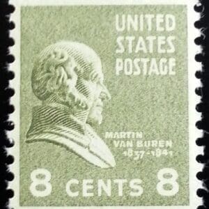Scott# 813 "MARTIN VAN BUREN" MNH "PRIXIE" NICELY CENTERED