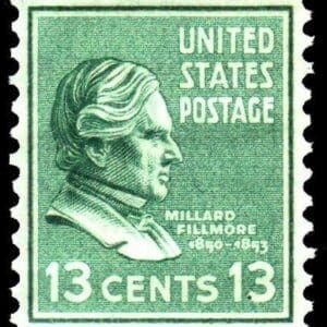 Scott# 818 "MILLARD FILLMORE" MNH "PRIXIE" SINGLE, NICELY CENTERED