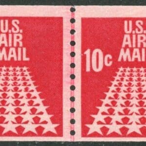 Scott# C73 "50 STAR RUNWAY" AIRMAIL MNH CLP, NICELY CENTERED