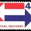 Scott# E22 "SPECIAL DELIVERY-ARROWS" MNH, NICELY CENTERED