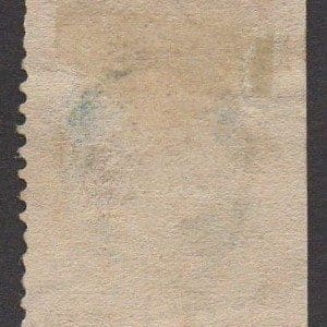 Alternative view of Scott# 206 "FRANKLIN" MINT NO GUM MARGIN SINGLE