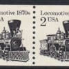 Scott# 2226 "LOCOMOTIVE - TRANSPORTATION SERIES" MNH COIL PAIR