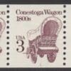 Scott# 2252 "CONESTOGA WAGON" TRANSPORTATION SERIES MNH PNC5 P#1