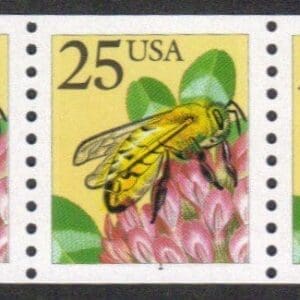 Scott# 2281 "HONEY BEE" MNH PNC3, PLATE #1, NICELY CENTERED