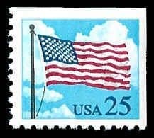 Scott# 2285A "FLAG & CLOUDS" MNH BOOKLET SINGLE, NICELY CENTERED