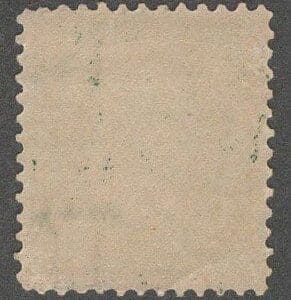 Alternative view of Scott# 279 "FRANKLIN" MINT DLWMK SINGLE, NICELY CENTERED