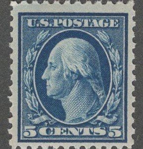 Scott# 504 "WASHINGTON" MNH FLAT PLATE, PERF 11 VERY NICELY CENTERED
