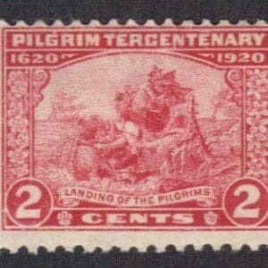 Scott# 549 "PILGRIM TERCENTENARY - LANDING of the PILGRIMS" MINT