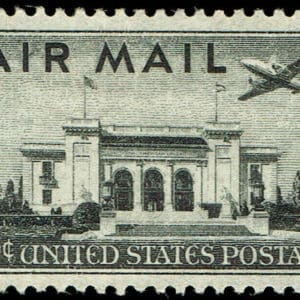 Scott# C34 "PAN AM BUILDING" SINGLE, NICELY CENTERED