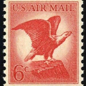 Scott# C67 "BALD EAGLE" MNH SINGLE, NICELY CENTERED