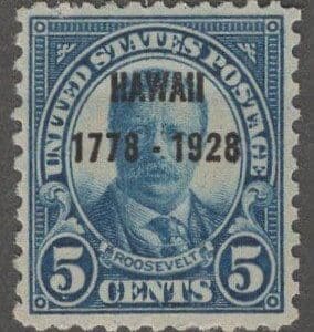 Scott# 648 "HAWAII OVERPRINT" MNH SINGLE, VERY NICELY CENTERED