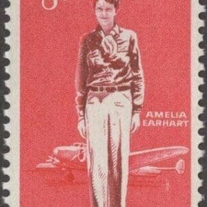 Scott# C68 "AMELIA EARHART" MNH SINGLE, NICELY CENTERED