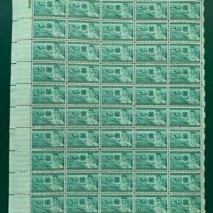 Scott# 1005 "4-H CLUB" MNH SHEET (50) NICELY CENTERED