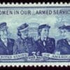 Scott# 1013 "WOMEN IN THE ARMED FORCES" MNH SINGLE, NICELY CENTERED