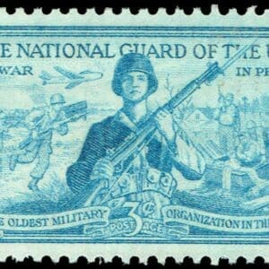 Scott# 1017 "NATIONAL GUARD" MNH SINGLE, NICELY CENTERED