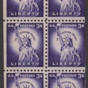 Scott# BK105 (1035a) "STATUE OF LIBERTY" MNH LIBERTY BOOKLET (24) - Image 2