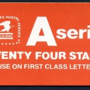 Scott 1736a (BK133) "EAGLE A SERIES" MNH INTACT BOOKLET (24) NICELY CENTERED