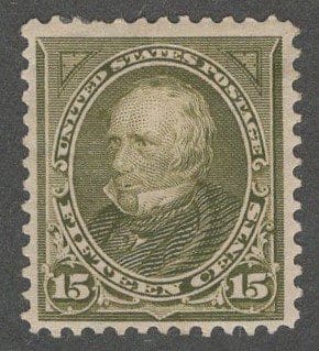 Scott# 284 "HENRY CLAY" MINT SINGLE, VERY NICELY CENTERED