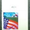 Scott# 3449 "FLAG OVER THE FARM" MNH PLATE# SINGLE, NICELY CENTERED