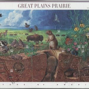 Scott# 3506 "GREAT PLAINS PRAIRIE" #3 of the NATURE SERIES, USED