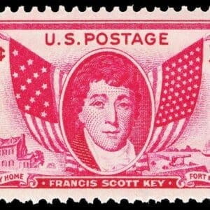 Scott# 962 "FRANCIS SCOTT KEY" MNH SINGLE, NICELY CENTERED