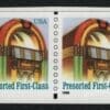 Scott# 3132 "JUKE BOX" COIL PAIR WITH PRINTED PERFS, NICELY CENTERED