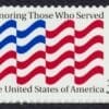Scott# 3331 "HONORING THOSE WHO SERVED" MNH, NICELY CENTERED