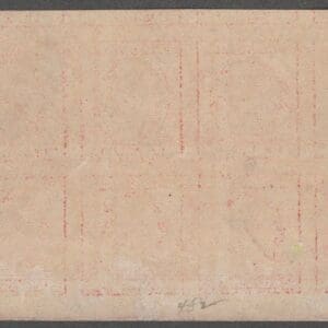 Scott# 482 "WASHINGTON" MINT IMPERF PLATE BLOCK (6) CHOICE CENTERING - Image 2
