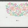 Scott# 4881 "YES I DO - HEART of ROSES" MNH PLATE# SINGLE NICELY CENTERED