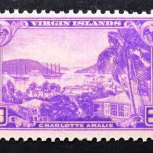 Scott# 802 "VIRGIN ISLANDS" MNH SINGLE, NICELY CENTERED