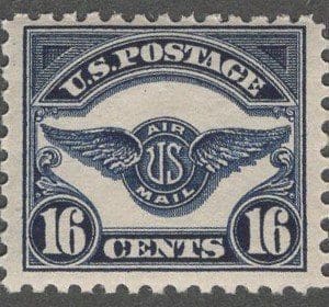 Scott# C5 "AIR SERVICE EMBLEM" SINGLE, MNH, NICELY CENTERED