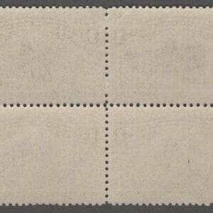 Alternative view of Scott# 230 "COLUMBIAN" BLOCK (4) TOP (2) MLH, BOTTOM MNH *SEE DETAILS *