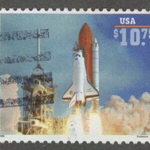 Scott# 2544A "EXPRESS MAIL-SPACE SHUTTLE ENDEAVOR" USED SINGLE