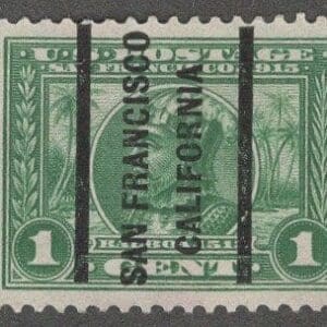 Scott# 397 "BALBOA" PAN PACIFIC EXPO WITH L900 SAN FRAN PRECANCEL