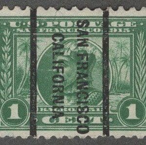 Scott# 401 "BALBOA" PAN PACIFIC EXPO WITH L900 SAN FRAN PRECANCEL
