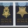 Scott# 4822-23e "MEDAL OF HONOR" NO DIE CUT PAIR, MNH